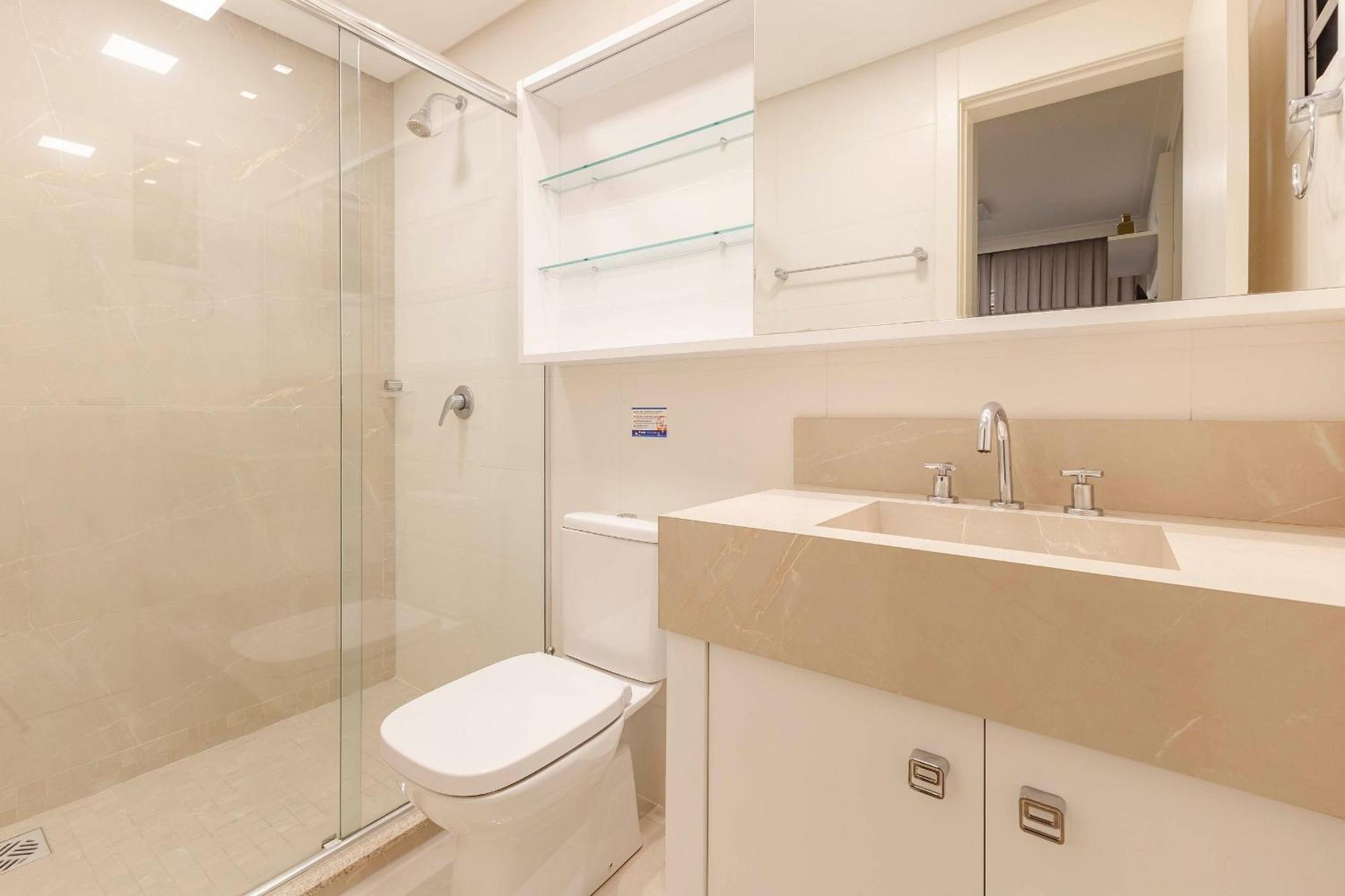 Varandas Do Atlantico - Confortavel Apto Em Condominio Pe Na Areia Bombinhas Bagian luar foto